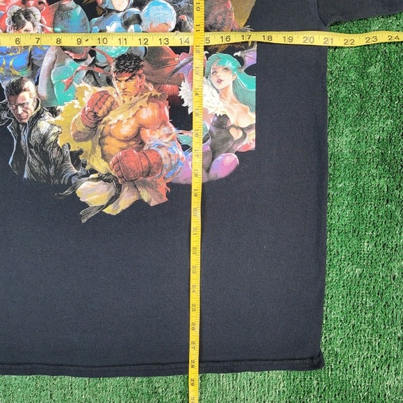Capcom Pax Exclusive Sz Large T Shirt Gung Ho Teppen Ryu Mega Man Video Game - Picture 7 of 7